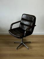 Artifort Geoffrey Harcourt 70' - Chair Bruin leder, Ophalen, Gebruikt, Minder dan 75 cm, Leer