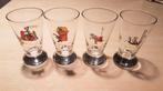 4 gancia glazen limited edition, Ophalen of Verzenden, Nieuw, Borrel- of Shotglas