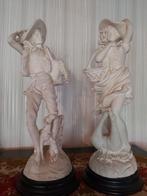 Witte beelden - Herder en Herderin, Ophalen