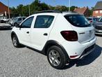 Dacia Sandero Stepway 0.9 TCe Navigatie * 12 m garantie *, Auto's, Dacia, Voorwielaandrijving, 898 cc, Stof, Wit