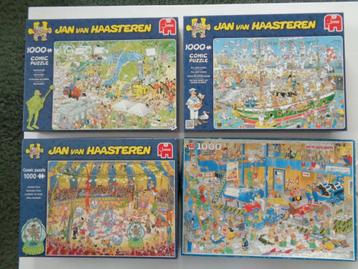 Jan van Haasteren puzzels (4 van 1000 stukjes) deel 2 beschikbaar voor biedingen