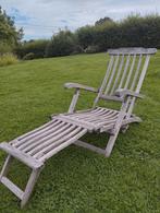 Chaise longue en teck, Ophalen, Gebruikt, Hout