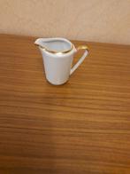 1 pot à lait blanc + dorure allemande - Kahla, très bon état, Ophalen