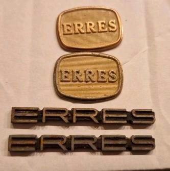 Erres logo embleem oude radio beschikbaar voor biedingen