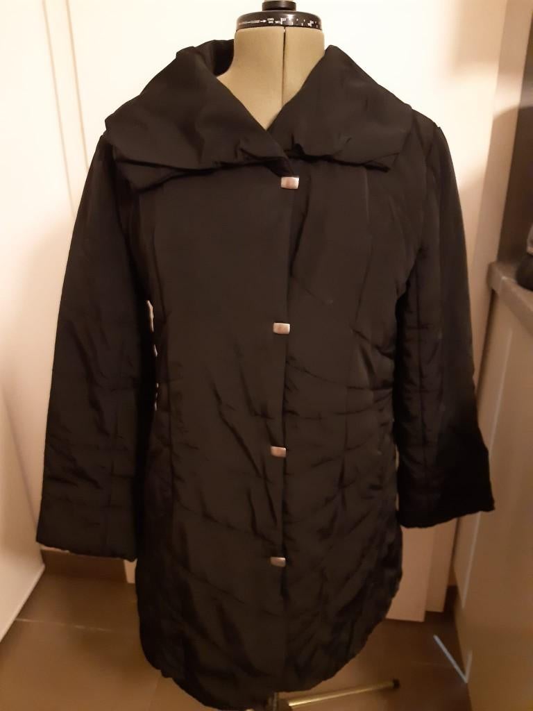 Doudoune noire marque Clarina - taille 42, Kleding | Dames, Ophalen of Verzenden