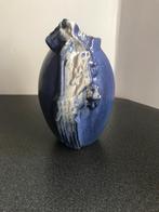 Vase bleu, hauteur 17 cm, état impeccable, Bleu, Utilisé, Enlèvement ou Envoi