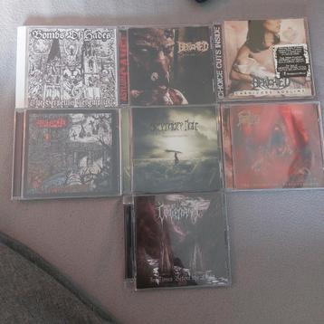 Diverse Death/Black metal cds gereserveerd