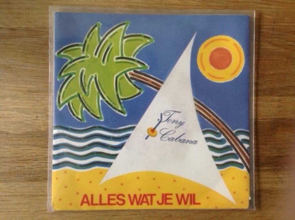 single tony cabana, Cd's en Dvd's, Vinyl Singles, Single, Nederlandstalig, 7 inch, Ophalen of Verzenden