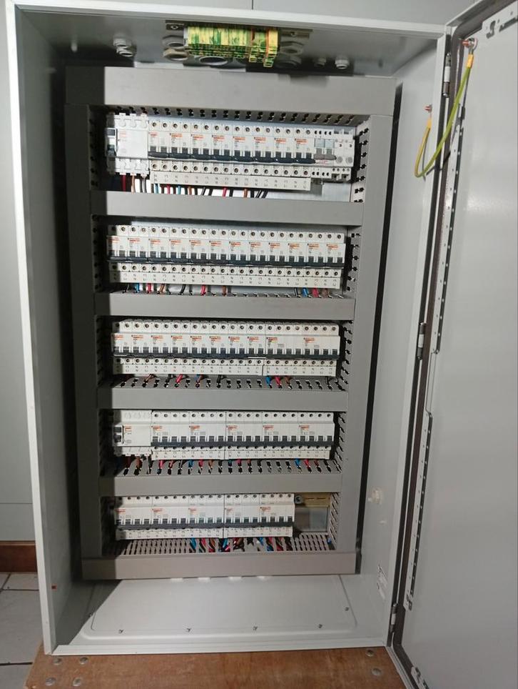 Zekeringkast industrieel, 3x400 volt + N, Bricolage & Construction, Électricité & Câbles, Interrupteur, Interrupteur, Enlèvement