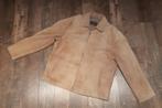 VESTE EN CUIR, Enlèvement ou Envoi, Comme neuf, Taille 52/54 (L), Beige
