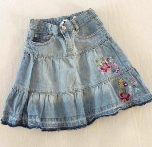 jupe en jean H&M 3-4 y 98 104, Enfants & Bébés, Vêtements enfant | Taille 104, Utilisé, Fille, Robe ou Jupe, Enlèvement ou Envoi