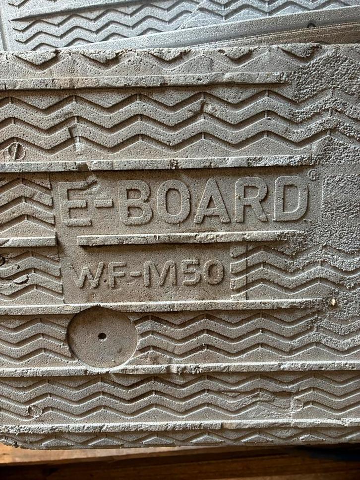 E-board wf-m50 isolatieplaten 80mm, Doe-het-zelf en Bouw, Isolatie en Afdichting, Nieuw, Muurisolatie, Overige materialen, 4 tot 8 cm