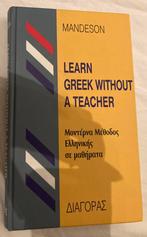 Mandeson leert Grieks zonder leraar, Boeken, Ophalen of Verzenden, Zo goed als nieuw