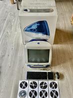 iMac G3 1998 compleet in de originele doos - nikkel - 290€, Computers en Software, Ophalen, Minder dan 4 GB, 15 Pouces, Zo goed als nieuw
