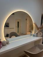 LED spiegel met verwarming, Huis en Inrichting, Woonaccessoires | Spiegels, Ophalen, 100 tot 150 cm, Rond, 125 cm of meer