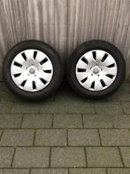 4 Winterbanden Audi A4 op originele stalen velgen, Auto-onderdelen, Ophalen, Gebruikt, Banden en Velgen, Winterbanden