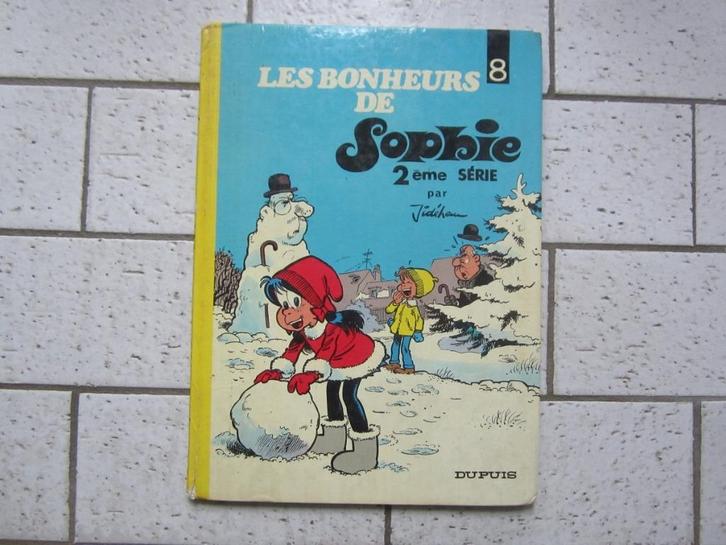 Sophie 8 : Les bonheurs de Sophie - E.O., Boeken, Stripverhalen, Gelezen, Eén stripboek, Ophalen of Verzenden