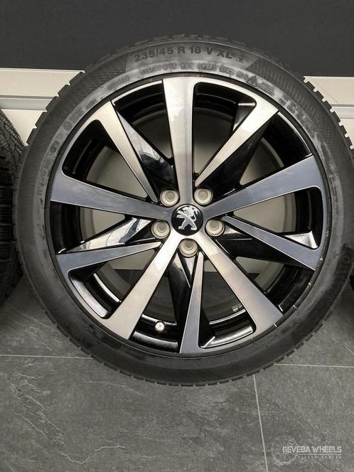 18” originele Peugeot 508 II velgen + winterbanden 5x108, Auto-onderdelen, Banden en Velgen, Banden en Velgen, Winterbanden, 18 inch