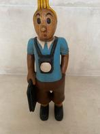 Kuifje in hout, Antiek en Kunst, Ophalen