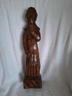 Houten beeld, Ophalen