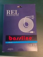 Rel acoustics bassline 3meter, Audio, Tv en Foto, Audiokabels en Televisiekabels, Ophalen of Verzenden, Zo goed als nieuw