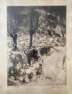 Ets - henri vanpeteghem ( 1883-1955 ), Ophalen
