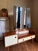 Vintage commode kast met spiegel, Antiek en Kunst, Ophalen