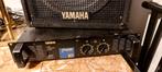 Sono Yamaha P1600 2x400W/8ohms + 2 baffles 600W, Enlèvement, Comme neuf, Moins de 500 watts, Sono