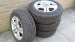 Volkswagen velgen met continental Banden, Auto-onderdelen, Banden en Velgen, Ophalen, Gebruikt, 16 inch, 205 mm