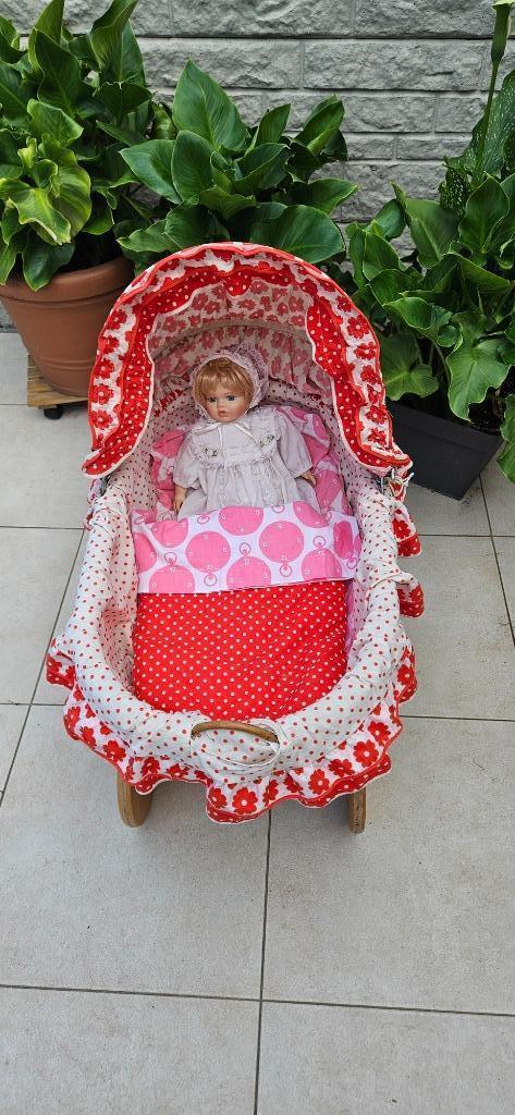 Rieten kinderwagen, Kinderen en Baby's, Kinderwagens en Combinaties, Zo goed als nieuw, Kinderwagen, Ophalen