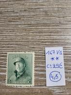 nr 167 V1, Ophalen of Verzenden, Postfris, Postfris