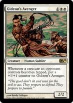 Gideon's Avenger - M12 - MTG - BIJNA NM, Hobby en Vrije tijd, Verzamelkaartspellen | Magic the Gathering, Ophalen of Verzenden