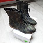 Stevige leger print boots mt 40, Ophalen of Verzenden, Zwart