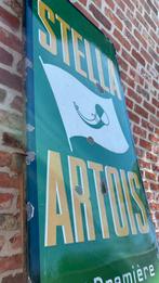 Stella Artois emaille bord., Verzamelen, Merken en Reclamevoorwerpen, Ophalen, Gebruikt, Reclamebord