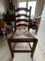 Stoelen, Huis en Inrichting, Stoelen, Ophalen, Gebruikt, Bruin, Hout