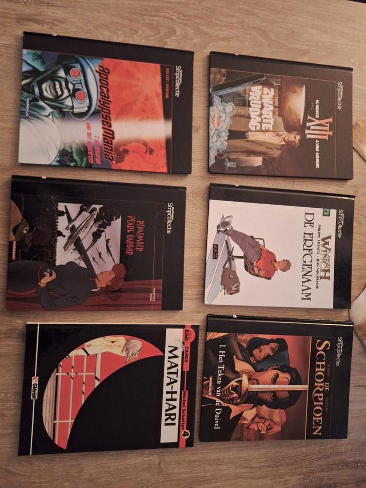 8 hardcovers ..., Boeken, Stripverhalen, Ophalen of Verzenden