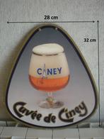 CINEY plastic pub van 29 x 32 cm, Verzamelen, Biermerken, Reclamebord, Plaat of Schild, Ophalen of Verzenden, Zo goed als nieuw