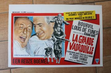 filmaffiche Louis De Funes La grande vadrouille filmposter beschikbaar voor biedingen