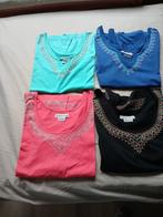 Lot 4 dames topjes 48-50  NIEUW, Kleding | Dames, Ophalen, Overige kleuren, Maat 46/48 (XL) of groter, Nieuw