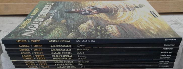 complete serie''Magasin General  '' Loisel, Boeken, Stripverhalen, Gelezen, Complete serie of reeks, Verzenden