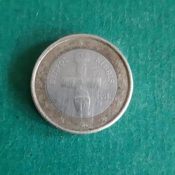 1 euro Cyprus. 2008. beschikbaar voor biedingen