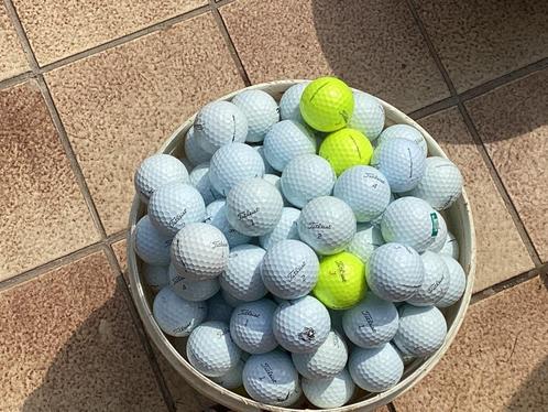 Pak van 100 Titleist Prov1- en Prov1x-golfballen  minder sta, Sport en Fitness, Golf, Gebruikt, Bal(len), Overige merken, Ophalen of Verzenden