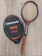 Tennisracket Donnay Borg Pro met hoes, Sport en Fitness, Tennis, Overige merken, Gebruikt, Ophalen of Verzenden, Racket