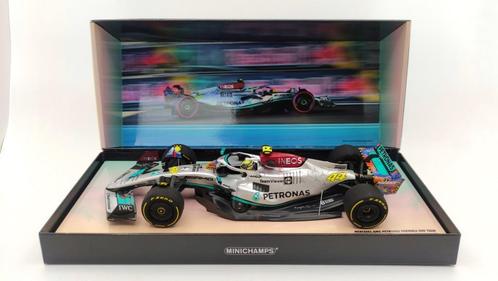 Minichamps Mercedes W13 Lewis Hamilton 2022 Miami GP 1/18, Collections, Marques automobiles, Motos & Formules 1, Neuf, ForTwo