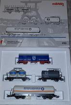 Märklin HO 4793 set 4 goederenwagons van de DB, Ophalen of Verzenden, Zo goed als nieuw, Wagon, Märklin