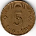 Lettonie : 5 Santimi 1992 KM#16 Ref 15045, Timbres & Monnaies, Monnaies | Europe | Monnaies non-euro, Enlèvement ou Envoi, Monnaie en vrac