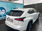 Lexus nx300h f-sport, Auto's, Zwart, 4 cilinders, Parkeersensor, Wit