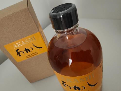 Akashi 5 Years Bourbon Cask, Japanese Blended Whisky, 50cl, Verzamelen, Wijnen, Nieuw, Overige typen, Overige gebieden, Vol, Ophalen of Verzenden