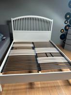 bed ikea wit, 160 cm, Gebruikt, Wit, Hout