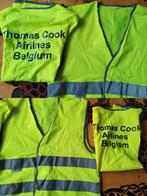 RARES THOMAS COOK AIRLINES BELGIUM 3 Gilets Sécurité Fluos, Comme neuf, Autres types, Enlèvement